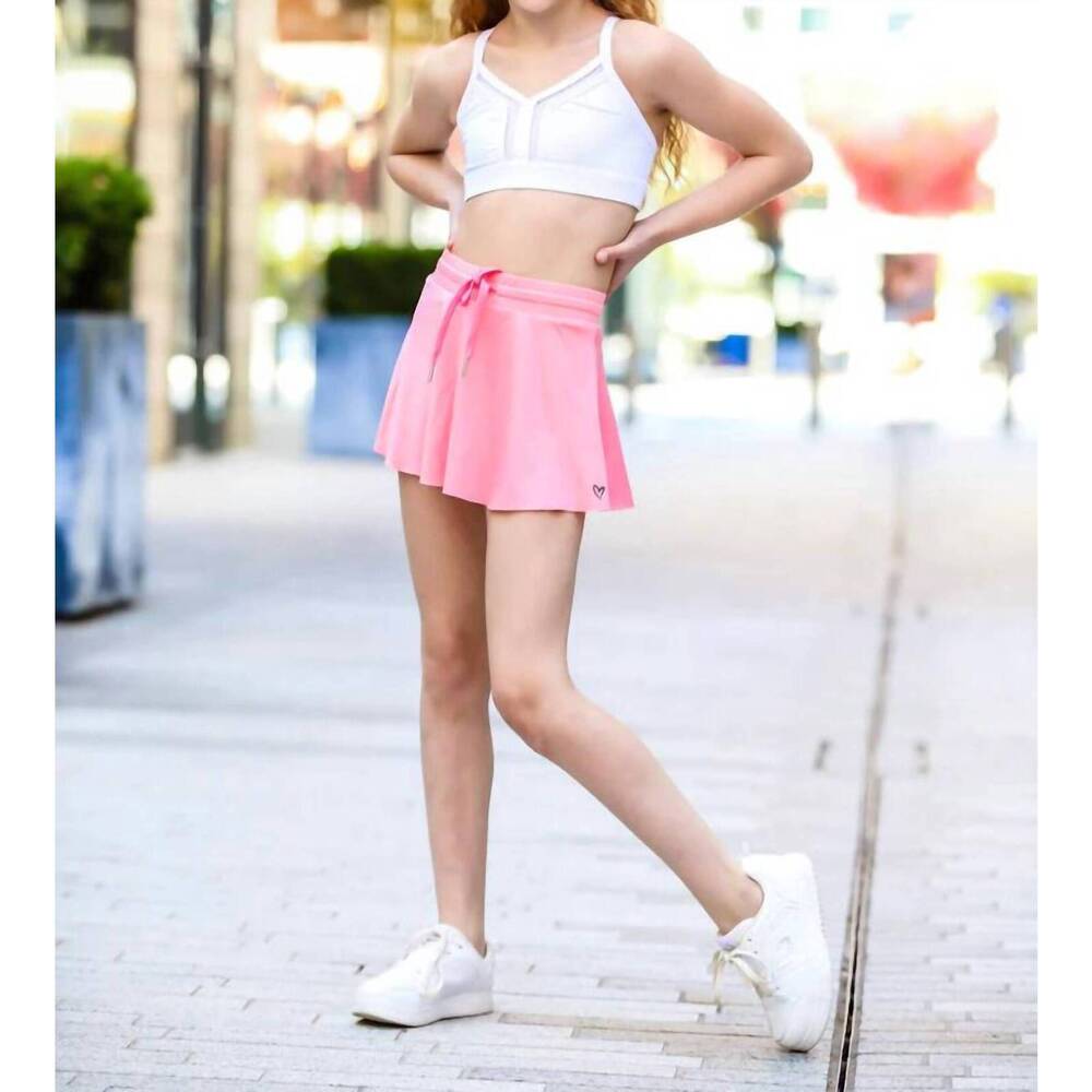 NEW OH LA LA DANCEWEAR stellar skirt in geranium pink